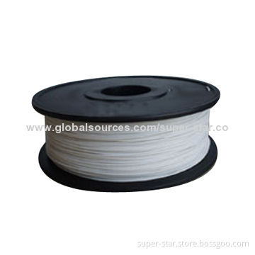 Stable Quality PLA 3D Printer Filament with 1.75/3.00mm Diameter, Wire Dia Conformity Without Bubble
